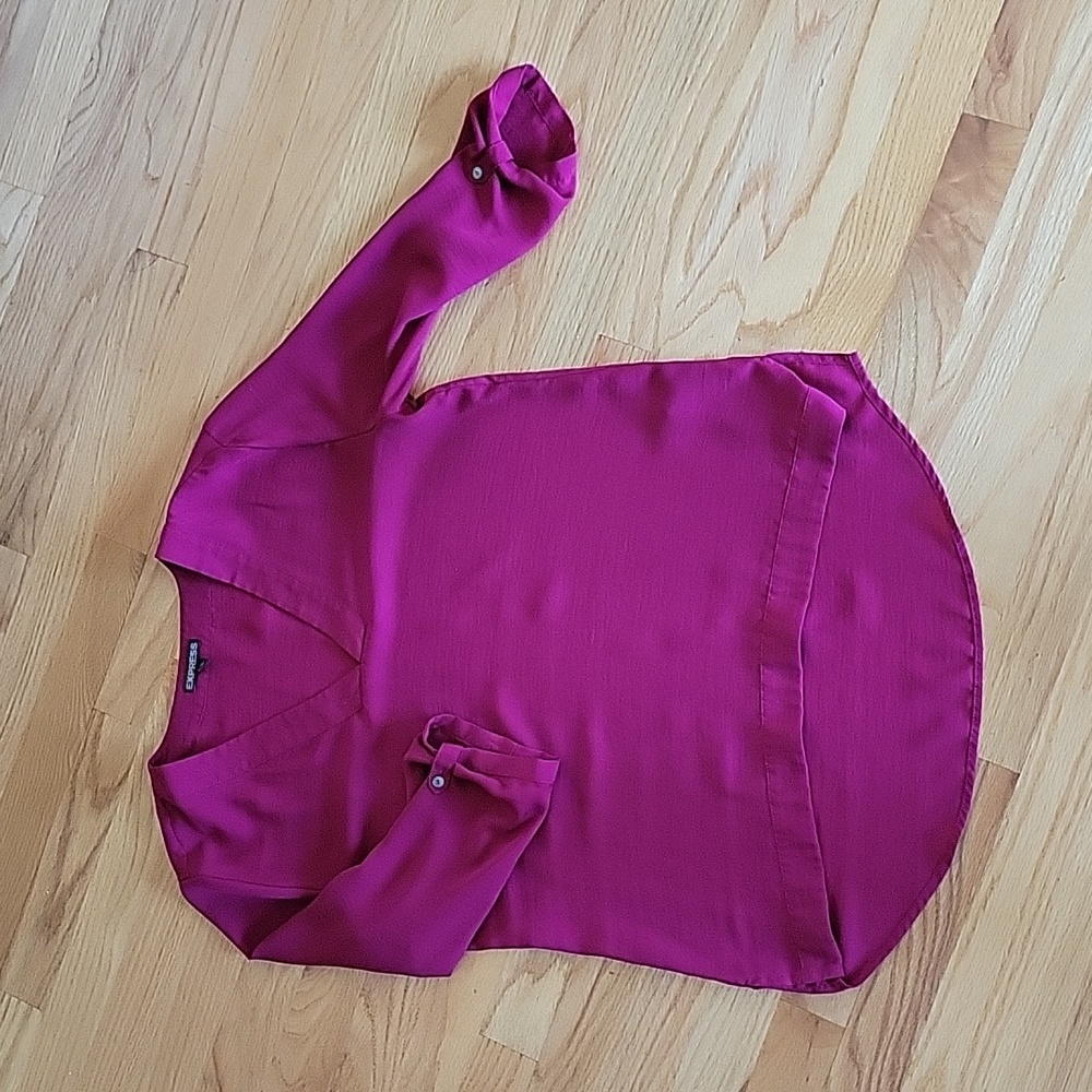 Express Purple Blouse